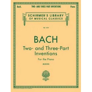 Bach: Two- And Three-Part Inventions for the Piano (ISBN: 9780793549948)