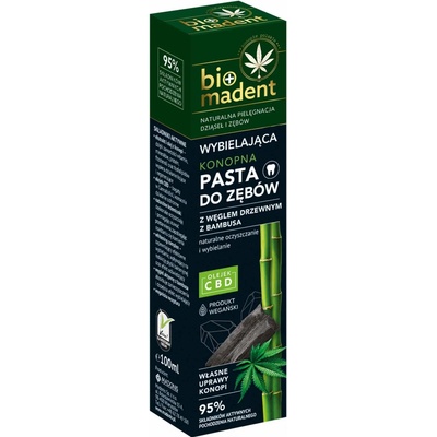 Bio Madent konopná bieliaca 100 ml