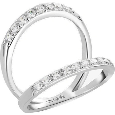 Preciosa Blyštivý prsten Be Charity Dvě tváře jedné ženy 5412 00