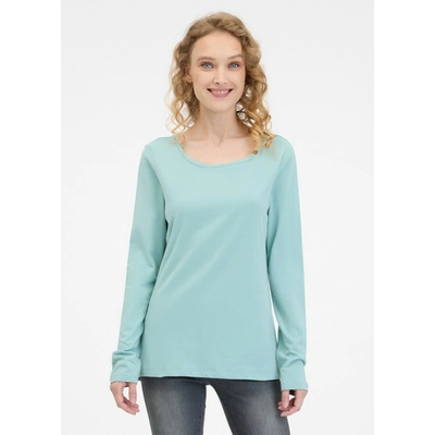RAGWEAR tričko Fllorah Long Gots Aqua 2035