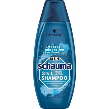 Schauma Men Freshness 3in1 šampón na vlasy 350 ml