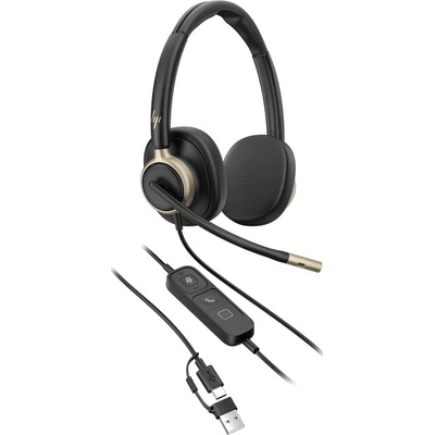 HP Poly Mission 825 USB-C/A C01FCAA