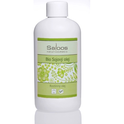 Saloos Bio sojový rastlinný olej lisovaný za studena 500 ml