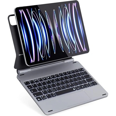 Epico Apple iPad 11 2018/2020/2021/2022 qwerty 57811102100004 sivé