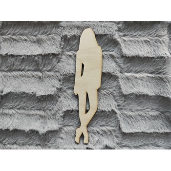 Drevená postava / dievča 8cm