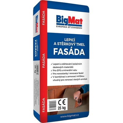 BigMat Tmel Fasáda 25 kg šedá