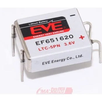 EVE Литиево тионилхлоридна батерия LTC-5PN industrial 3, 6V 550mAh EVE BATTERY (EVE-BL-5PN-S1)