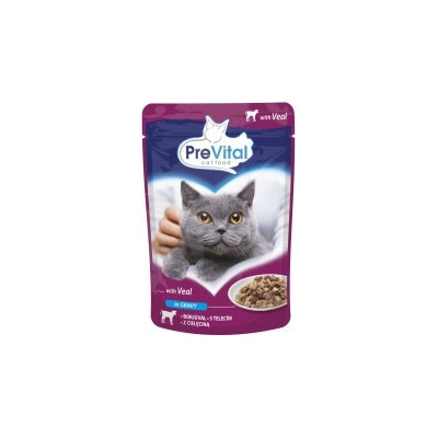 Prevital teľacie mäso v omáčke 100 g