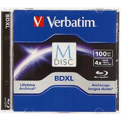 Verbatim MDISC 100GB 4x, jewel, 5ks (43834) – Sleviste.cz