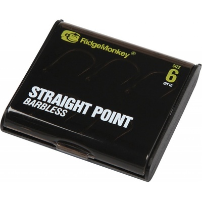 RidgeMonkey Straight point bez protihrotu vel.8 10 ks
