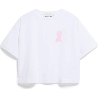 Armedangels Дамска тениска ARMEDANGELS Women's Albertaraa T-shirt - White (916-6587-0214)