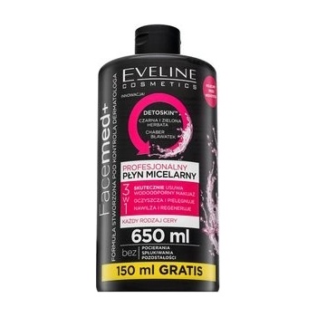 Eveline Cosmetics FaceMed+ čistiaca a odličovacia micelárna voda 650 ml