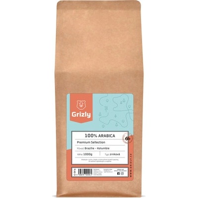 GRIZLY 100% Arabica Premium Selection 1 kg