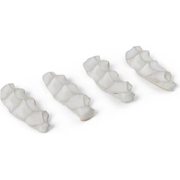 Ferm Living Дръжки за прибори за хранене Serre мръсно бяло 4 бр (1104267331)