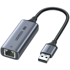 UGREEN Мрежови адаптер Ugreen - CM648, USB-A/RJ45, 2.5Gbps, сив (04110211)