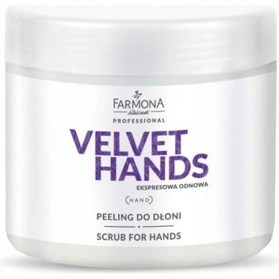 Farmona Velvet Hands Zrnkový/Mechanický peeling na ruce 550 ml