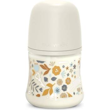 Suavinex Wonderland SX Pro Physiological Anti-Colic бебешко шише S Slow Flow 0 m+ Liberty Cream 150ml