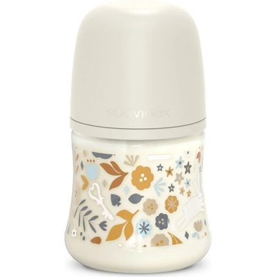 Suavinex Wonderland SX Pro Physiological Anti-Colic бебешко шише S Slow Flow 0 m+ Liberty Cream 150ml