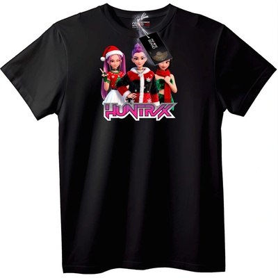 NOONEBRAND Тениска HUNTRX коледни герои - 2XL, Black