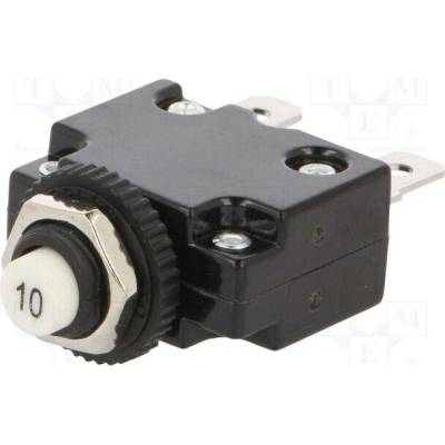 OPTIFUSE CBW57-PS-10A-5X Pojistka: tepelná; 10A; Imax: 1kA; 125V,250V; 32VDC,50VDC