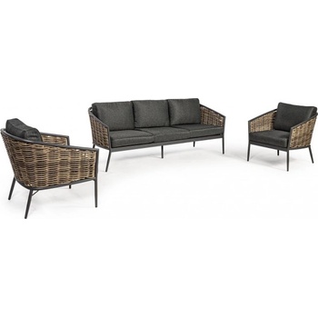 Bizzotto Комплект градински мебели maribela антрацит (0663116)