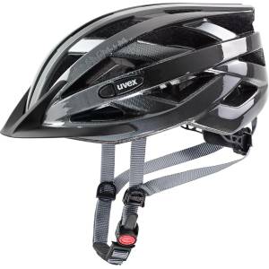 uvex air Wing - Lightweight bicycle helmet for men and women - individual size adjustment - grey-black - 52-57 cm - S413426 (S413426)