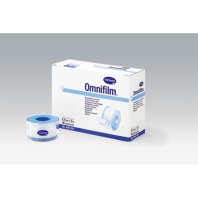Omnifilm porézní náplast cívka 2,5 cm x 5 m 1 ks – Zboží Dáma