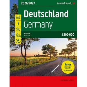 Deutschland, Autoatlas 1: 200.000, 2026/2027, freytag & berndt | freytag & berndt (ISBN: 9783707923889)