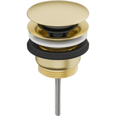 KLIK сифон за мивка Лори, универален в злато