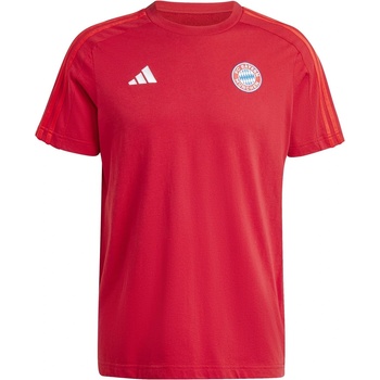 adidas Тениска Adidas FC Bayern Munich DNA T-Shirt 2024 2025 Adults - Red