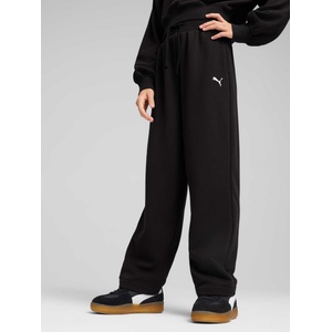 PUMA Спортно долнище WARDROBE ESS Relaxed Wide Leg Swea