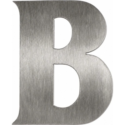 Domové číslo 120mm nerez písmeno "B" Nerez