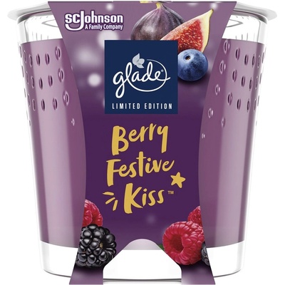 Glade Ароматна свещ GLADE Berry Winter Kiss 112 g
