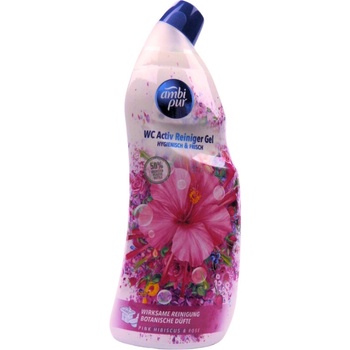 AMBI PUR wc gel růžový ibišek a růže 750 ml