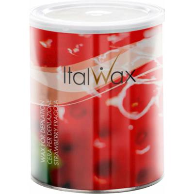 Italwax vosk pro depilaci v plechovce Strawberry 800 ml