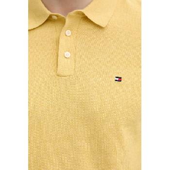 Tommy Hilfiger тениска с яка мъжки от памук (MW0MW37396)