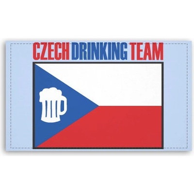 Fotoobraz 120x70 cm velký Czech drinking team