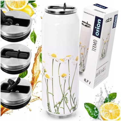 Orion termohrnek plechovka 700 ml bílý