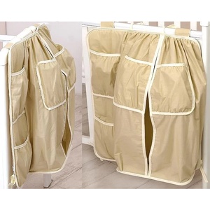  Джобове за детско легло с контейнер за пелени 60 x 70 см 64219-beige