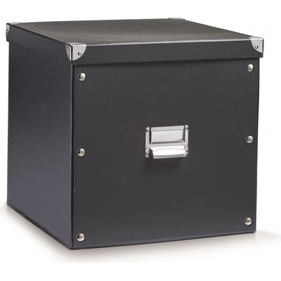 ZELLER Box pro skladování 34 x 33 x 32 cm barva černá