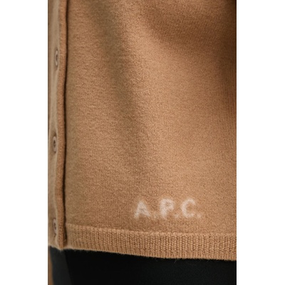 APC Вълнена жилетка A. P. C. cardigan mila (WVBDK.F22301)
