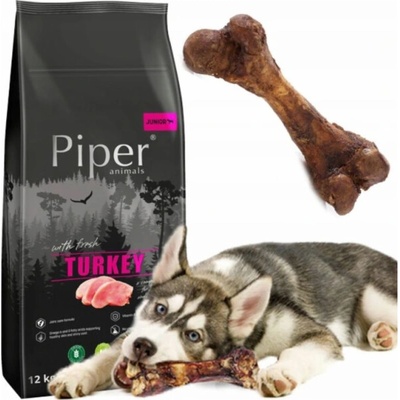 Piper Animals Junior s krutím masem 12 kg