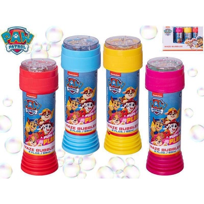 Paw Patrol bublifuk 11 cm 59 ml s labyrintom