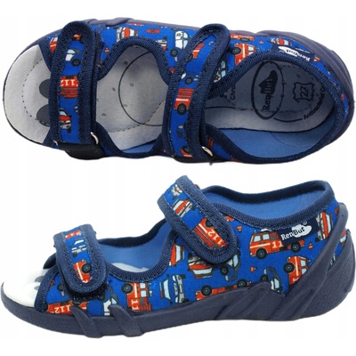 Ren But detské papuče na suchý zips viacfarebné
