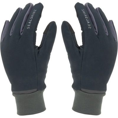 Sealskinz Waterproof All Weather Lightweight Glove with Fusion Control Black/Grey L Велосипед-Ръкавици