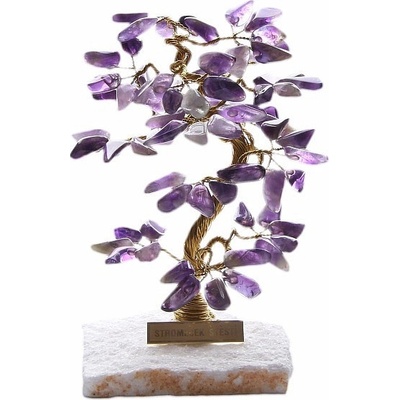 Nefertitis Stromeček štěstí ametyst B1 NF5573 - cca 15 cm