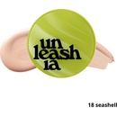 Unleashia Healthy Green Cushion SPF30/PA++ 18 Seashell Saténový make-up v houbičce 15 g