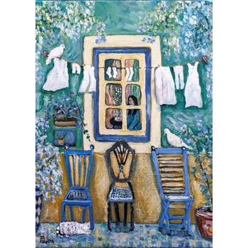 Grafika - Puzzle Old Chairs - 500 piese