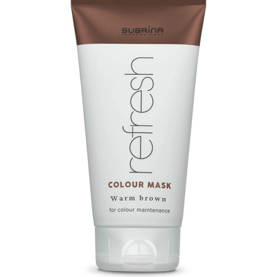 Subrina Refresh Colour Mask Warm Brown Barevná maska na vlasy 150 ml
