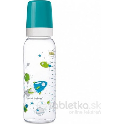 Canpol Babies Fľaša tvarovaná 250 ml
